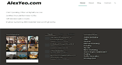 Desktop Screenshot of alexyeo.com