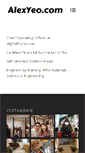 Mobile Screenshot of alexyeo.com